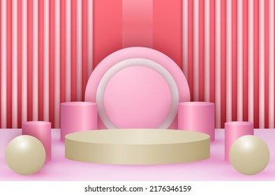 Modern Minimalist for Podium Display Background