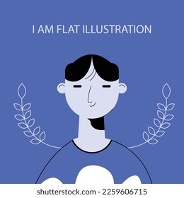 Modern Minimalist Shape Design Illustration