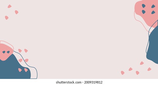 modern minimalist simple background, memphis background design, simple geometric flat element design, for presentation, advertising and promotion background