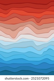 Modern Minimalist Style Coloring Poster Template Background Vector Set Collection