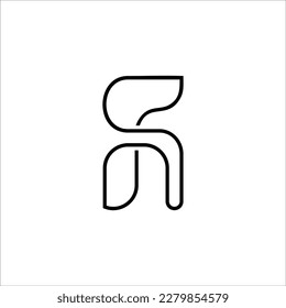 Plantilla de logotipo moderna, minimalista y única