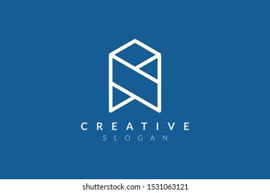 Modern Minimalist vector. Geometric shape logo. Hexagons and triangles, square icons and circle geometric logo icons vector illustration