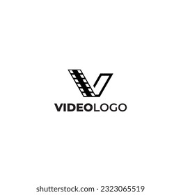 modern and minimalist video logo