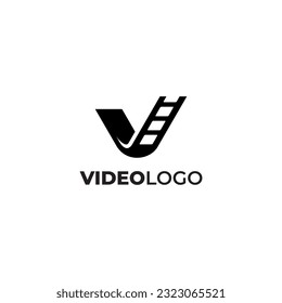 modern and minimalist video logo