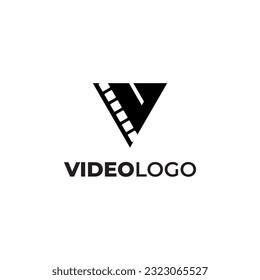 modern and minimalist video logo