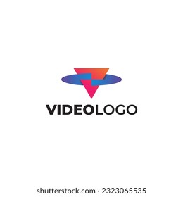 modern and minimalist video logo