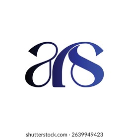 AS modern, minimalist wordmark logo design focusing on clean typography and timeless style, featuring sleek initials that convey professionalism, sophistication, and lasting brand identity.