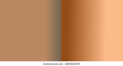 A modern and minimalistic abstract image with a vertical gradient blending warm brown hues.