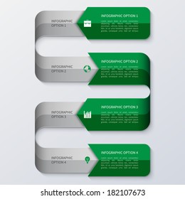 Modern Minimalistic Business Infographics Template