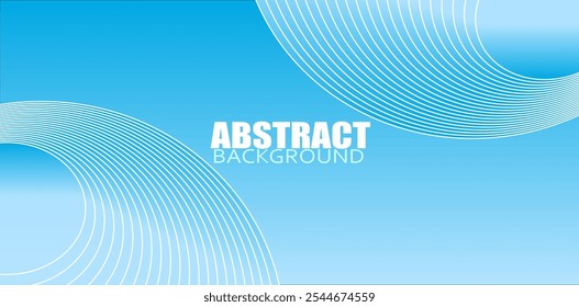 A modern and minimalistic design featuring a clean white circle overlay on a smooth blue gradient backdrop. Ideal for professional presentations, digital artwork, branding materials, and backgrounds.