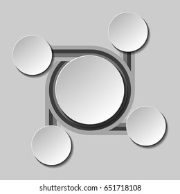 Modern minimalistic design. Layout Background