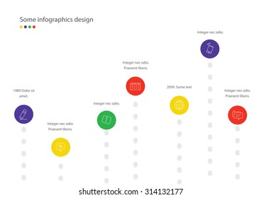 Modern minimalistic infographic design. Useful for presentations.