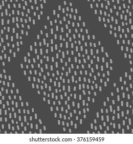 Modern minimalistic Scandinavian seamless pattern with abstract painterly strokes. Vector design clean and editable.