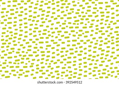 Modern minimalistic seamless pattern with abstract painterly strokes. Vector illustration.