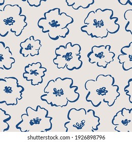 Contemporary Floral Seamless Pattern High Res Stock Images Shutterstock