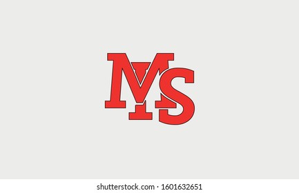 Modern MIS logo design template 