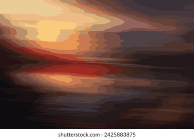 Modern mix grainy gradient background | Abstract background of colorful liner abstract texture of acrylic background | Abstract rainbow fractal wavy background and texture | Tropical exotic twisted bg