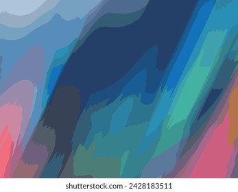 Modern mix grainy gradient background | Abstract background of colorful liner abstract texture of acrylic background | Abstract rainbow fractal wavy background and texture | Tropical exotic twisted bg