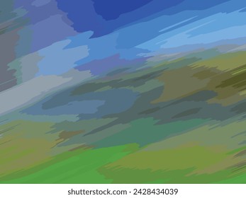 Modern mix grainy gradient background | Abstract background of colorful liner abstract texture of acrylic background | Abstract rainbow fractal wavy background and texture | Tropical exotic twisted bg