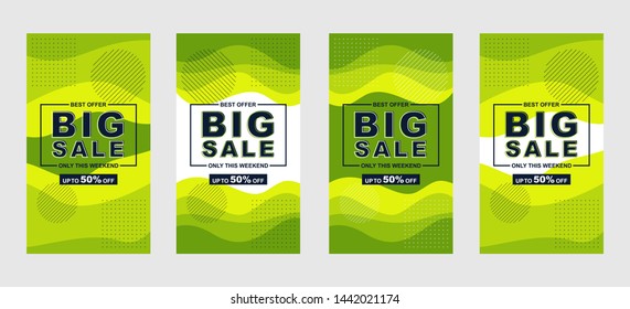 modern mobile for Big sale banners. Sale banner template design, Big sale special offer set, eps 10