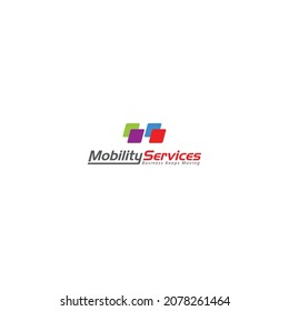 modern mobility services logo design