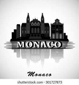 Modern Monaco Skyline Design 