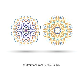 Modern Mondala Design with colorful 