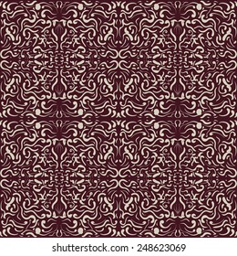 Modern monochrome seamless pattern