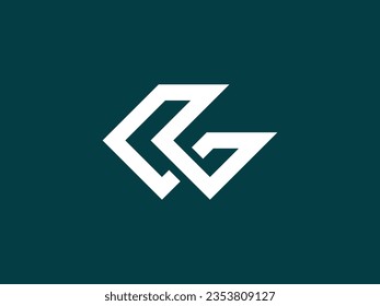 modern monogram letter G logo design
