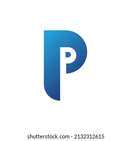 modern monogram letter PP logo design