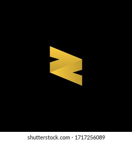 Modern Monogram  Logo Letter N