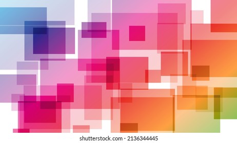 Fondo de color de degradado abstracto de mosaico moderno.
