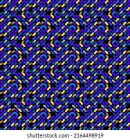 Modern mosaic pattern art made with abstract geometric shapes and various color forms. Digital graphics design elements for poster, cover, art, presentation, prints, fabric, wallpaper and etc.