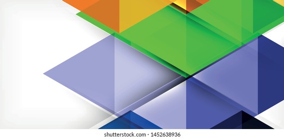 Modern mosaic triangle template background, great design for any purposes. Abstract geometric graphic design triangle pattern. Geometric line pattern. Abstract texture.