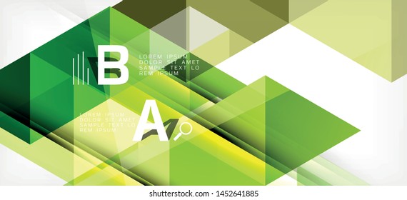 Modern mosaic triangle template background, great design for any purposes. Abstract geometric graphic design triangle pattern. Geometric line pattern. Abstract texture.