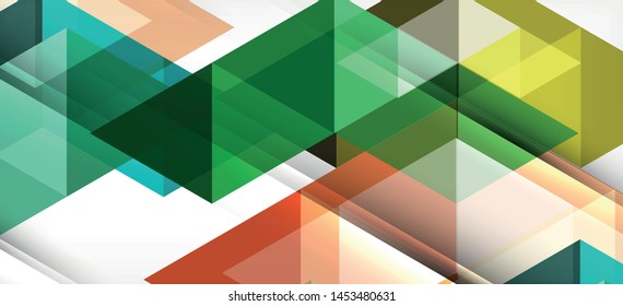 Modern mosaic triangle template background, great design for any purposes. Abstract geometric graphic design triangle pattern. Geometric line pattern. Abstract texture.