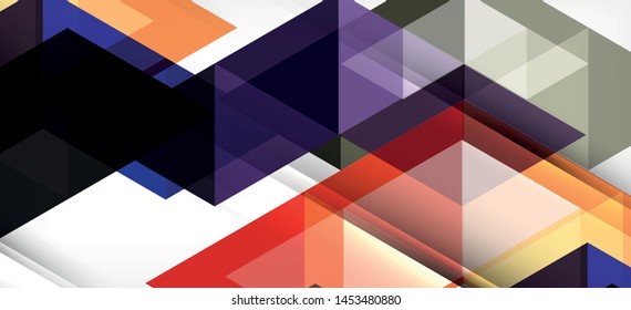 Modern mosaic triangle template background, great design for any purposes. Abstract geometric graphic design triangle pattern. Geometric line pattern. Abstract texture.