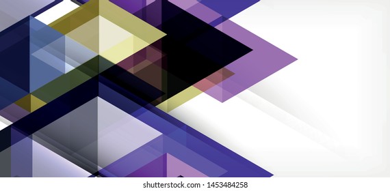 Modern mosaic triangle template background, great design for any purposes. Abstract geometric graphic design triangle pattern. Geometric line pattern. Abstract texture.