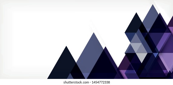 Modern mosaic triangle template background, great design for any purposes. Abstract geometric graphic design triangle pattern. Geometric line pattern. Abstract texture.
