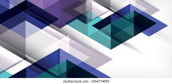 Moderner Mosaik-Dreieck-Template-Hintergrund, großartiges Design für jeden Zweck. Abstraktes geometrisches Design-Dreieck-Muster. Geometrisches Zeilenmuster. Abstrakte Textur.