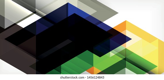 Fundo de modelo de triângulo de mosaico moderno, grande design para qualquer propósito. Padrão de triângulo de design geométrico abstrato. Padrão de linha geométrica. Textura abstrata.