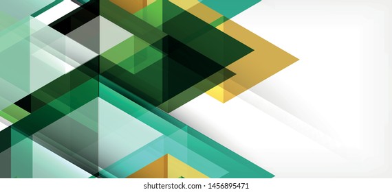 Moderner Mosaik-Dreieck-Template-Hintergrund, großartiges Design für jeden Zweck. Abstraktes geometrisches Design-Dreieck-Muster. Geometrisches Zeilenmuster. Abstrakte Textur.