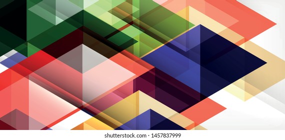 Modern mosaic triangle template background, great design for any purposes. Abstract geometric graphic design triangle pattern. Geometric line pattern. Abstract texture.