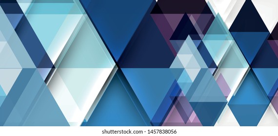 Modern mosaic triangle template background, great design for any purposes. Abstract geometric graphic design triangle pattern. Geometric line pattern. Abstract texture.