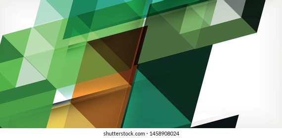 Modern mosaic triangle template background, great design for any purposes. Abstract geometric graphic design triangle pattern. Geometric line pattern. Abstract texture.