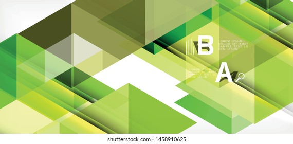 Modern mosaic triangle template background, great design for any purposes. Abstract geometric graphic design triangle pattern. Geometric line pattern. Abstract texture.