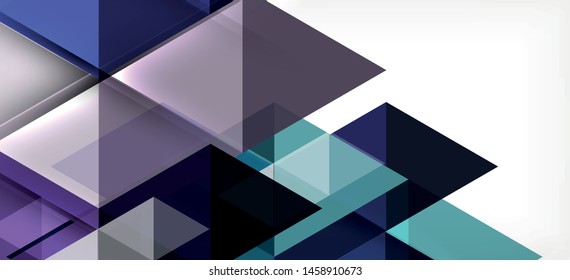 Modern mosaic triangle template background, great design for any purposes. Abstract geometric graphic design triangle pattern. Geometric line pattern. Abstract texture.