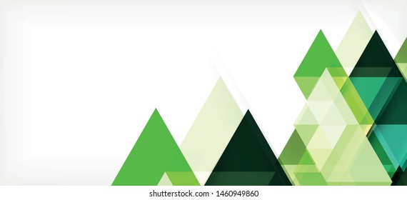 Fondo de plantilla de triángulo de mosaico moderno, gran diseño para cualquier propósito. Resumen del patrón de triángulo de diseño gráfico geométrico. Patrón de línea geométrica. Textura abstracta.