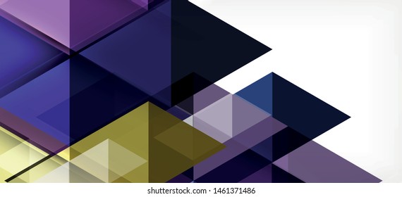 Modern mosaic triangle template background, great design for any purposes. Abstract geometric graphic design triangle pattern. Geometric line pattern. Abstract texture.