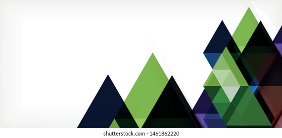 Modern mosaic triangle template background, great design for any purposes. Abstract geometric graphic design triangle pattern. Geometric line pattern. Abstract texture.